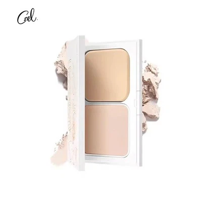 Pressed Powder Compact with Puff